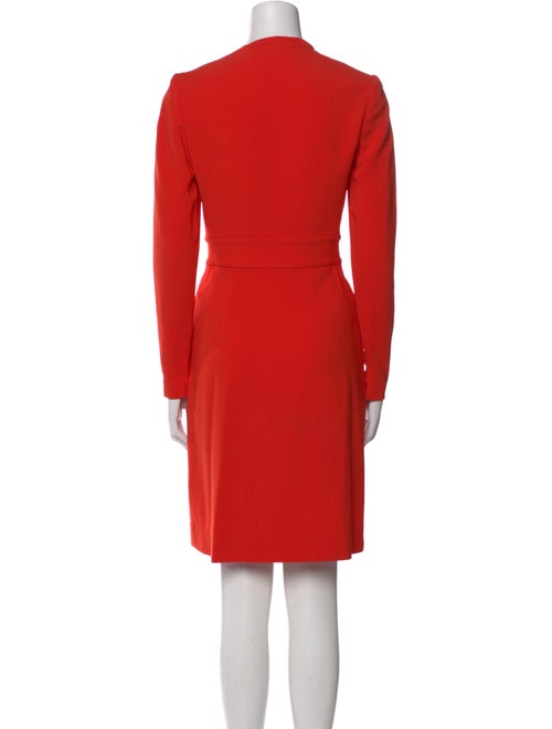Diane von Furstenberg V-Neck Knee-Length Dress
