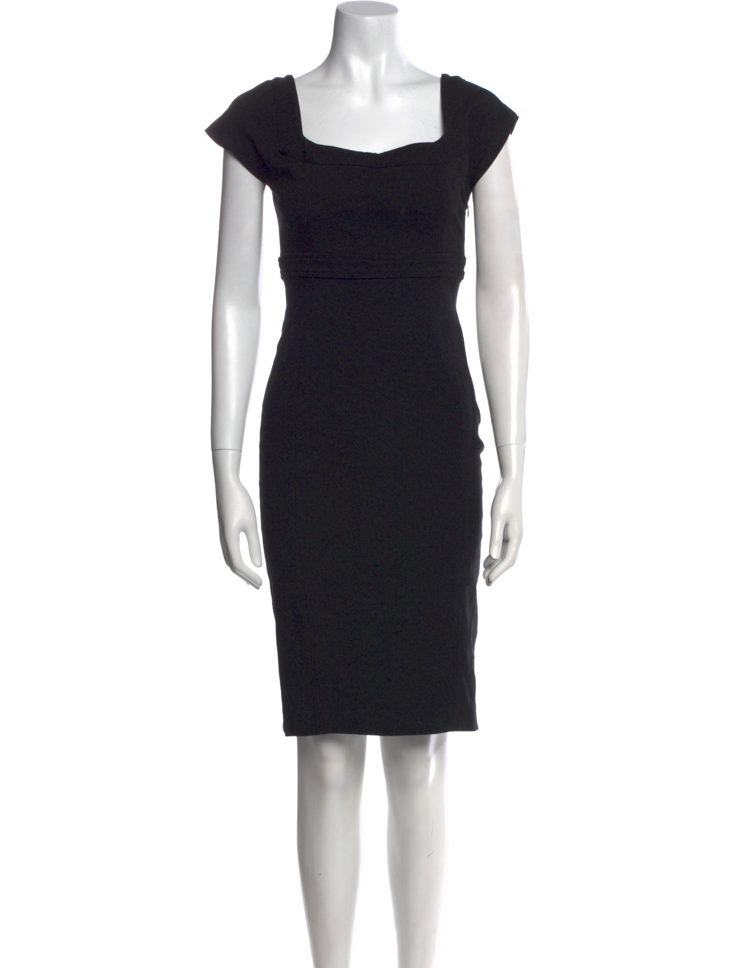 Diane von Furstenberg Square Neckline Knee-Length Dress