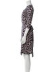 Diane von Furstenberg Printed Midi Length Dress