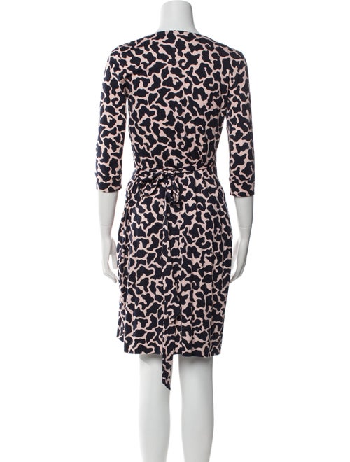 Diane von Furstenberg Printed Midi Length Dress
