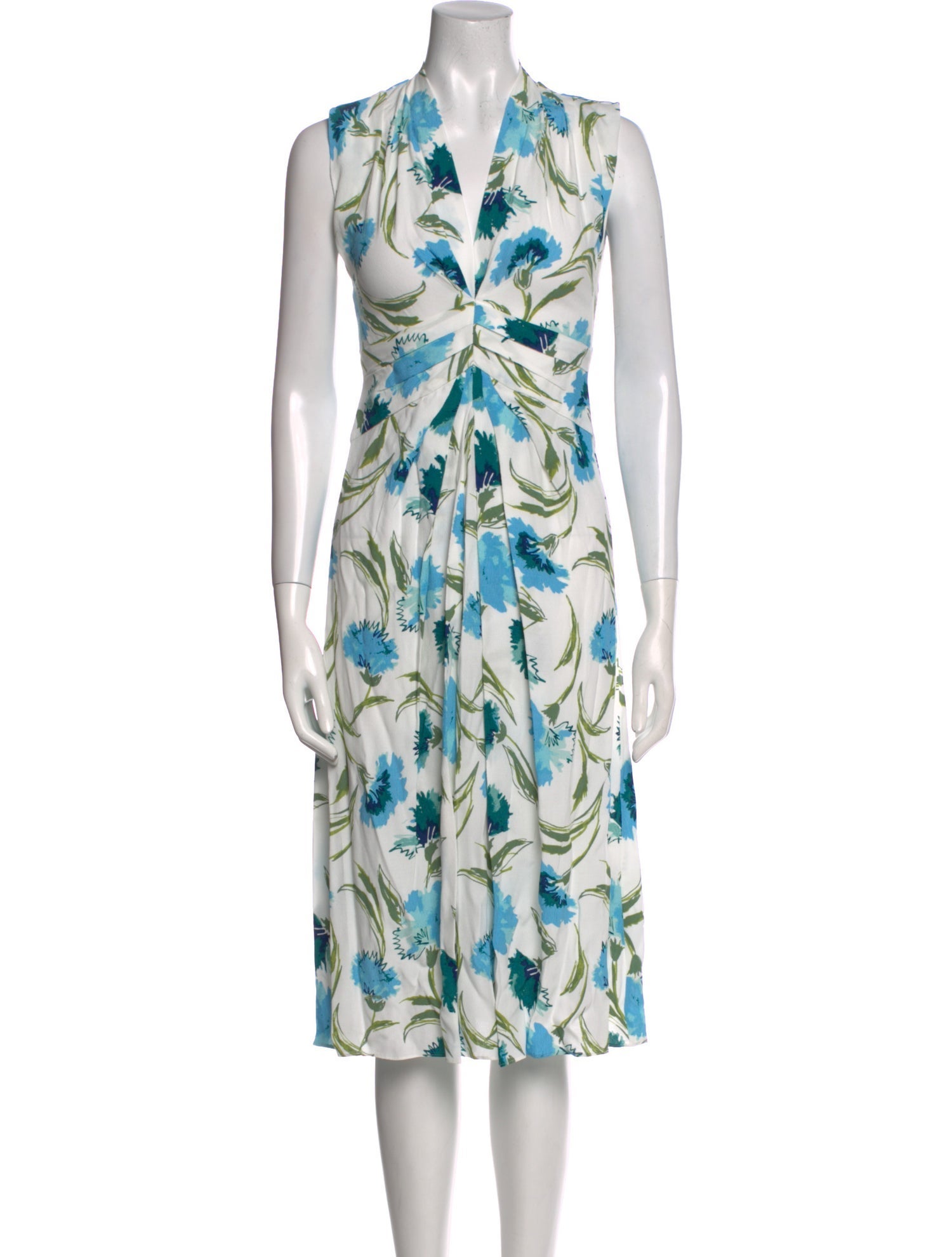 Diane von Furstenberg Silk Midi Length Dress