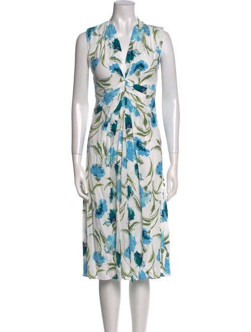 Diane von Furstenberg Silk Midi Length Dress