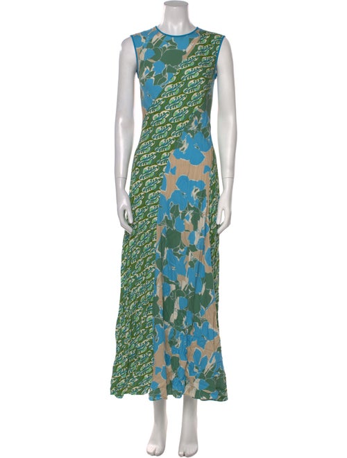 Diane von Furstenberg Printed Long Dress