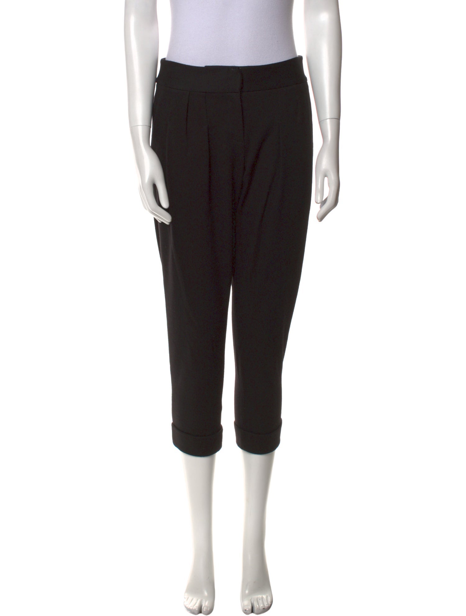Diane von Furstenberg Wool Skinny Leg Pants