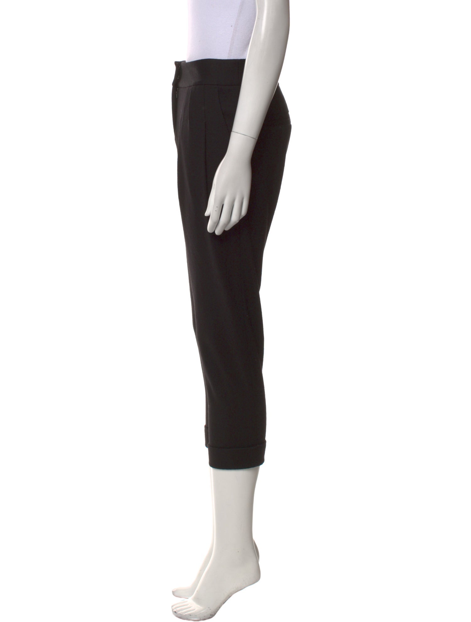 Diane von Furstenberg Wool Skinny Leg Pants