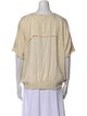 Diane von Furstenberg Silk Bateau Neckline Blouse