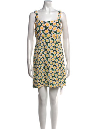 Diane von Furstenberg Printed Mini Dress