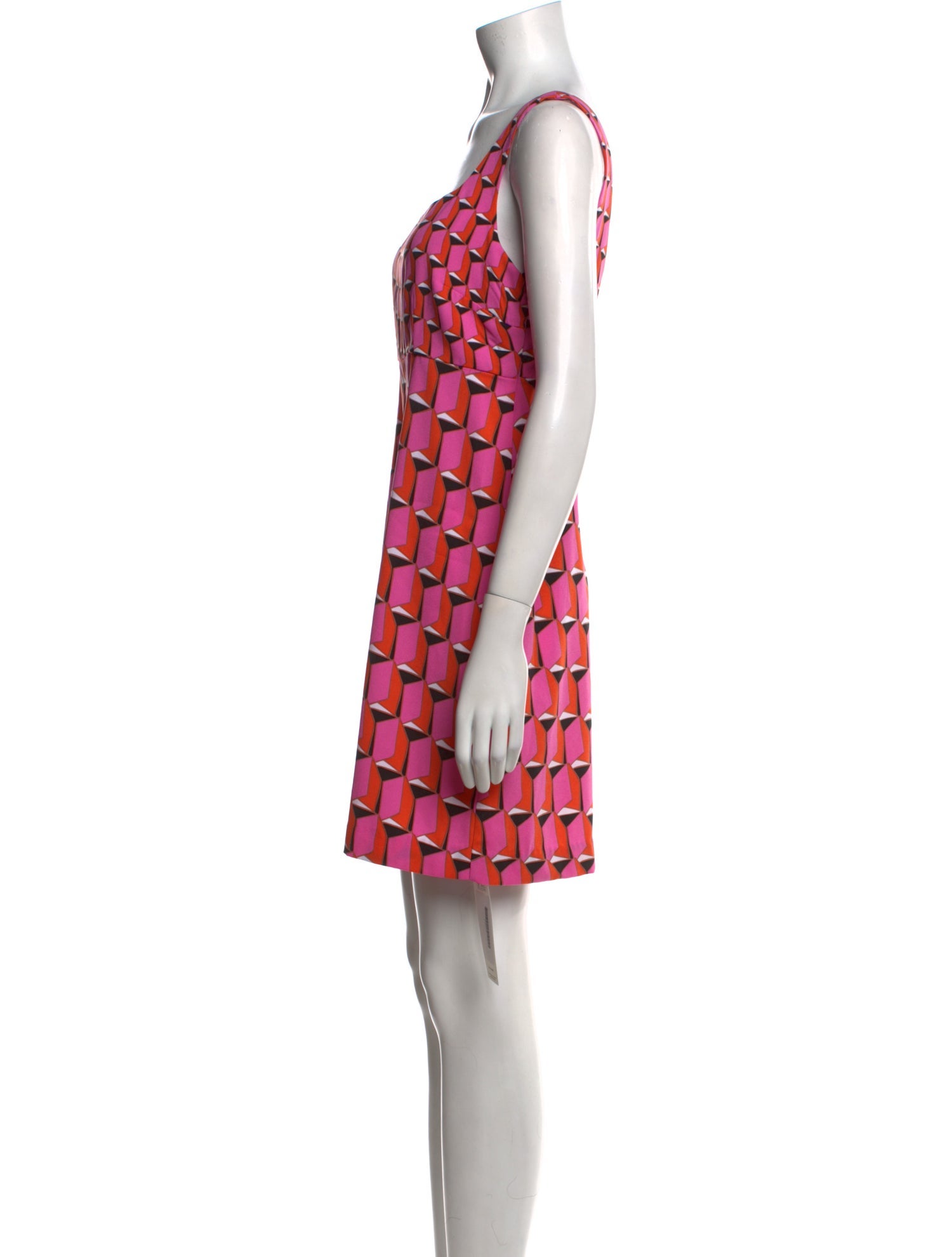 Diane von Furstenberg Printed Mini Dress