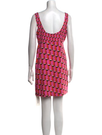 Diane von Furstenberg Printed Mini Dress