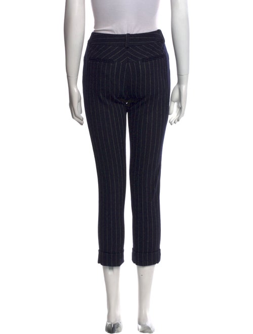Diane von Furstenberg Striped Skinny Leg Pants