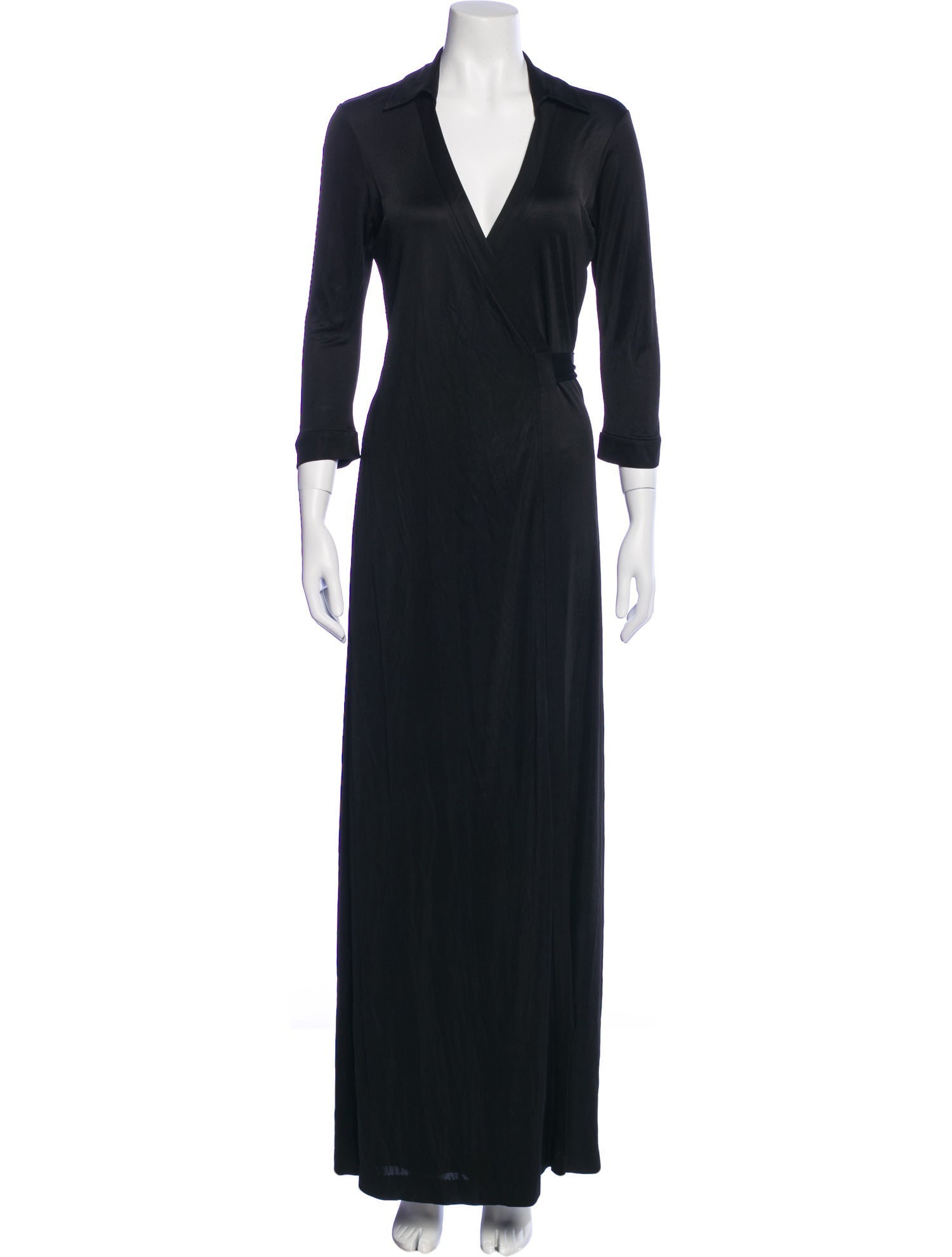 Diane von Furstenberg V-Neck Long Dress