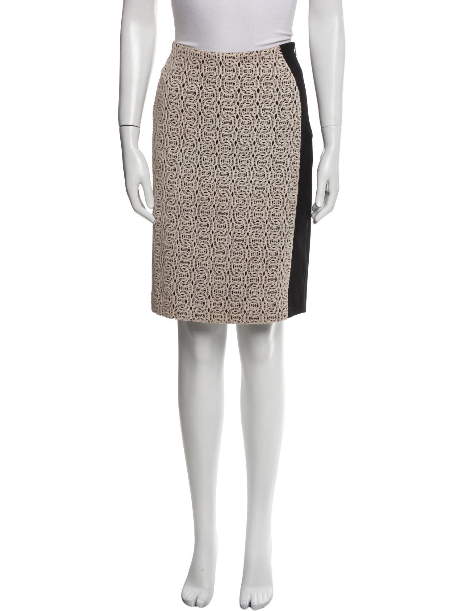 Diane von Furstenberg Printed Knee-Length Skirt