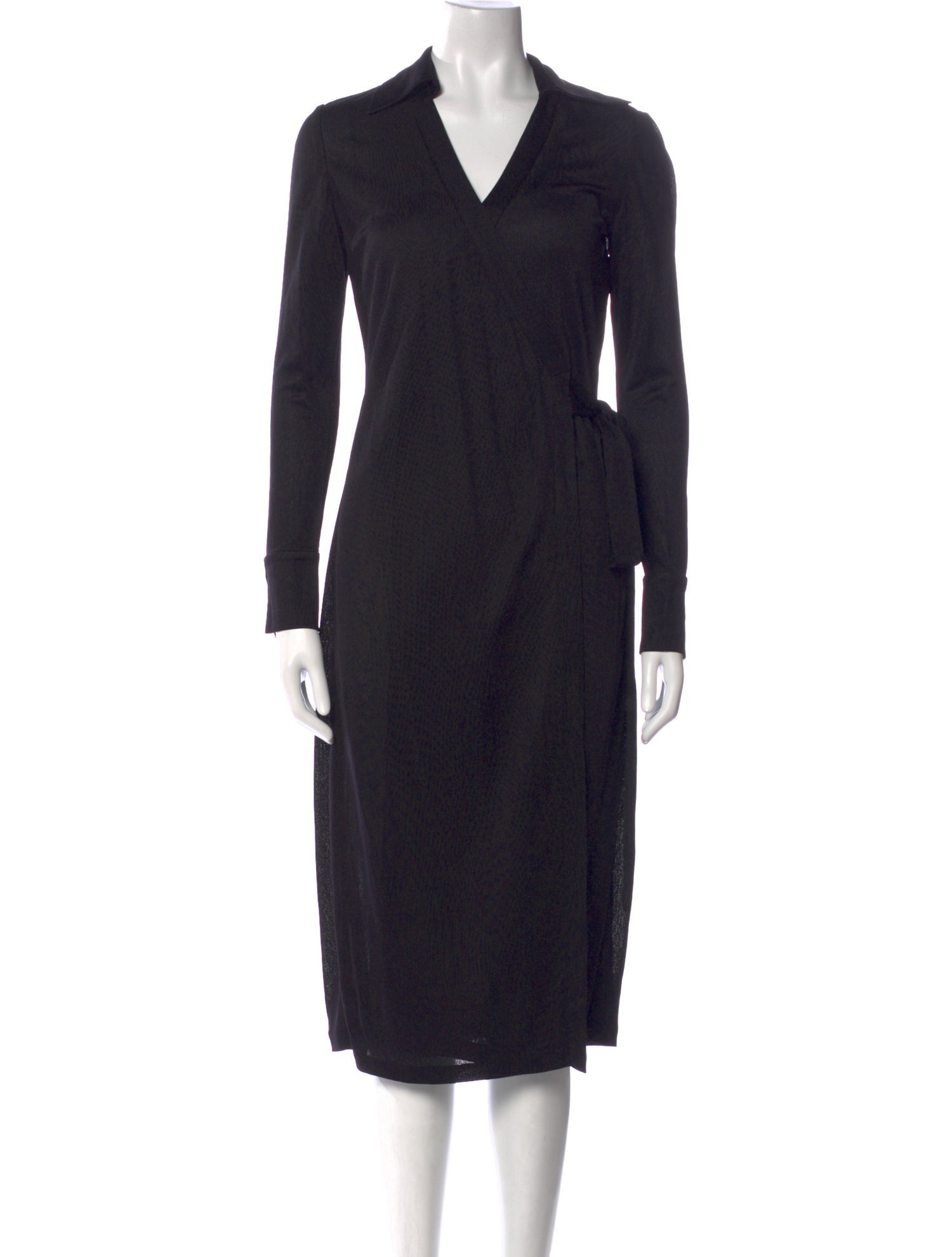 Diane von Furstenberg V-Neck Midi Length Dress w/ Tags