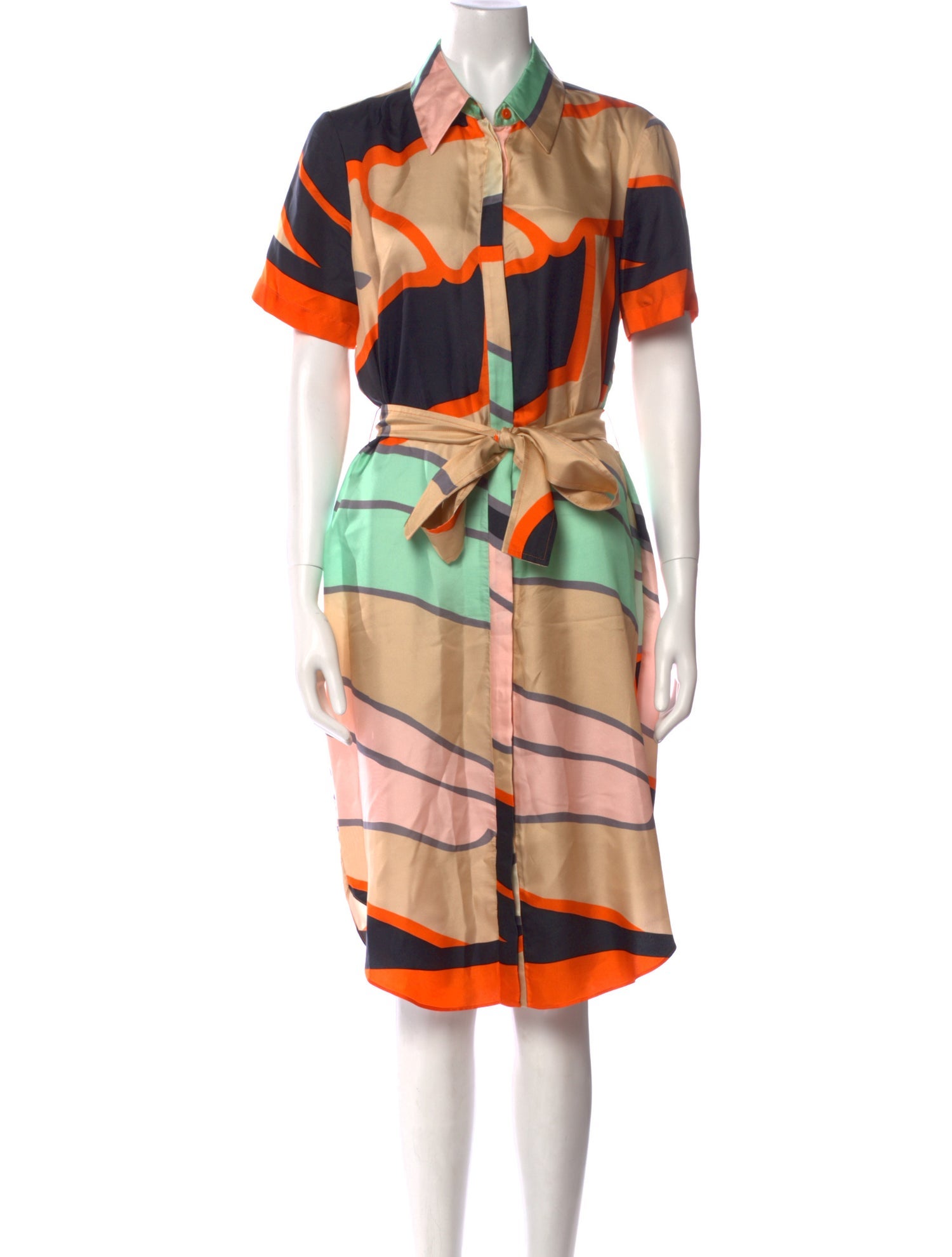 Diane von Furstenberg Silk Midi Length Dress