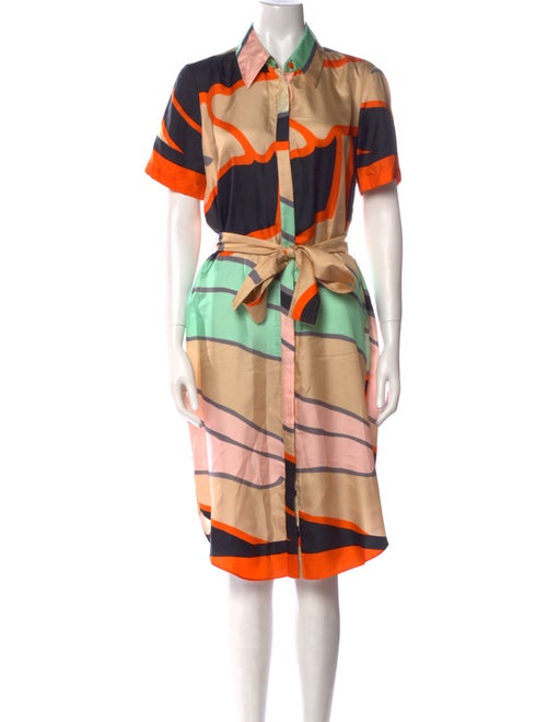 Diane von Furstenberg Silk Midi Length Dress