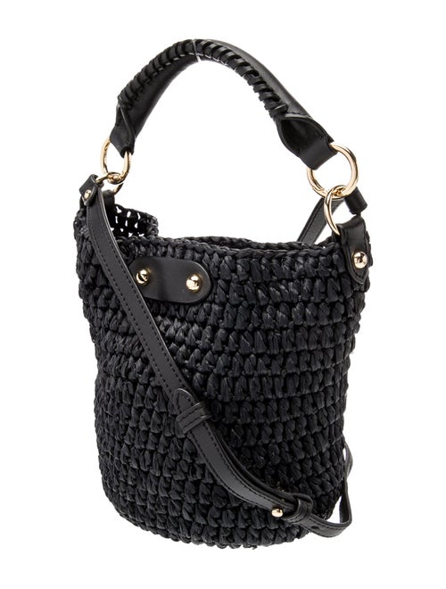 Diane von Furstenberg Raffia Bucket Bag