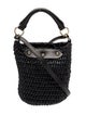 Diane von Furstenberg Raffia Bucket Bag