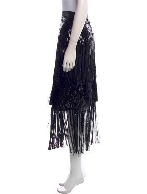 Diane von Furstenberg Sequin Embellishments Knee-Length Skirt