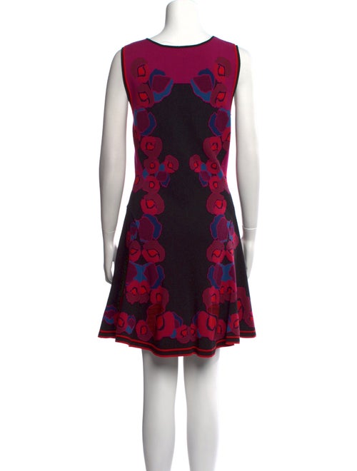 Diane von Furstenberg Floral Print Mini Dress