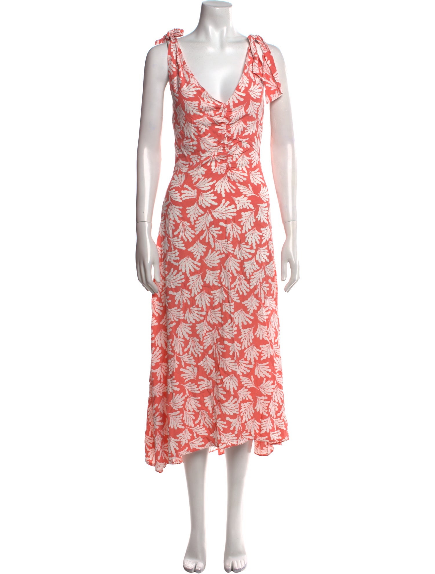 Diane von Furstenberg Floral Print Long Dress