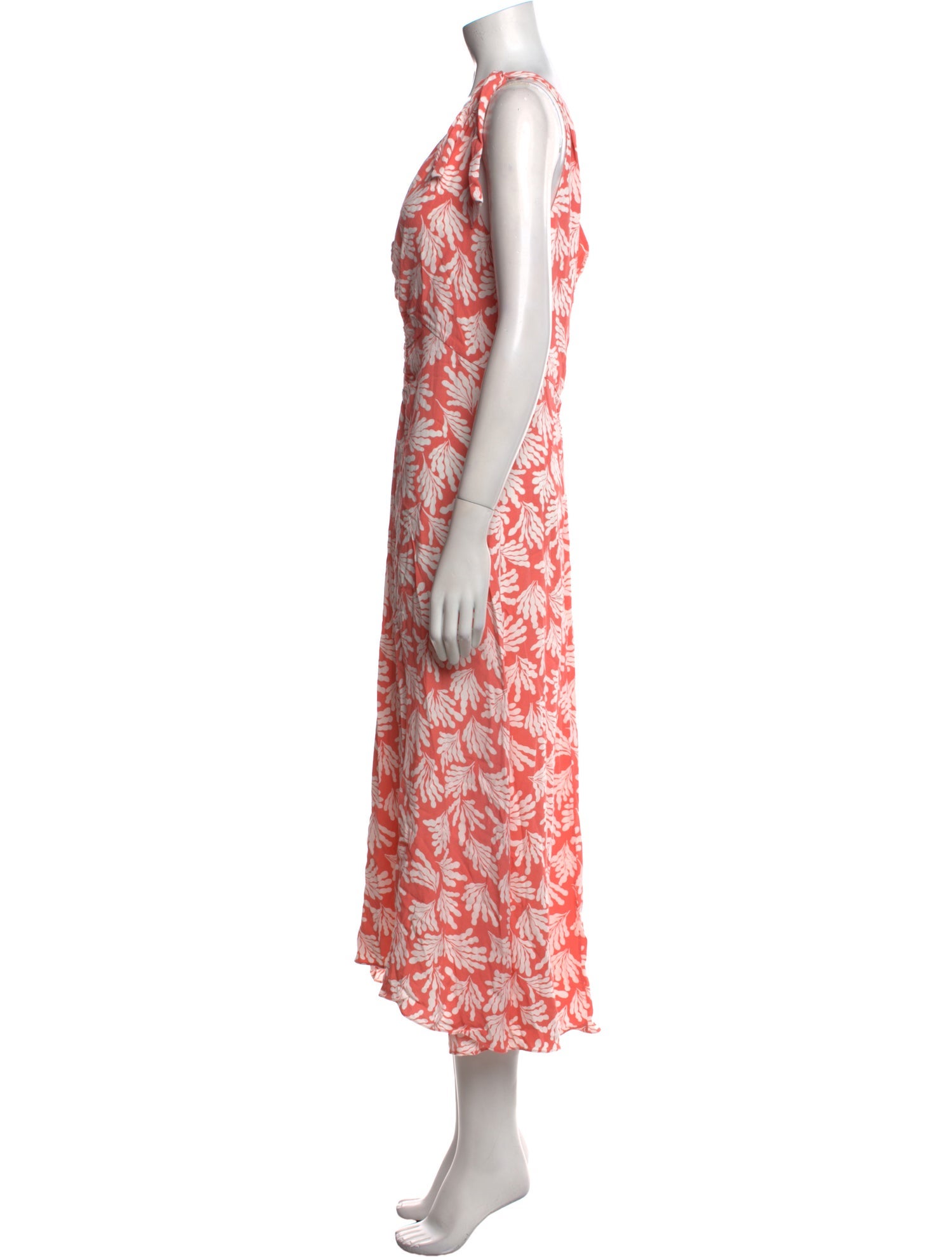 Diane von Furstenberg Floral Print Long Dress