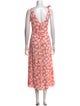 Diane von Furstenberg Floral Print Long Dress