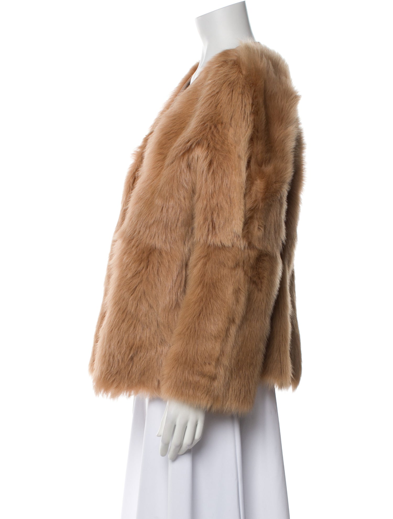 Diane von Furstenberg Shearling Fur Jacket w/ Tags