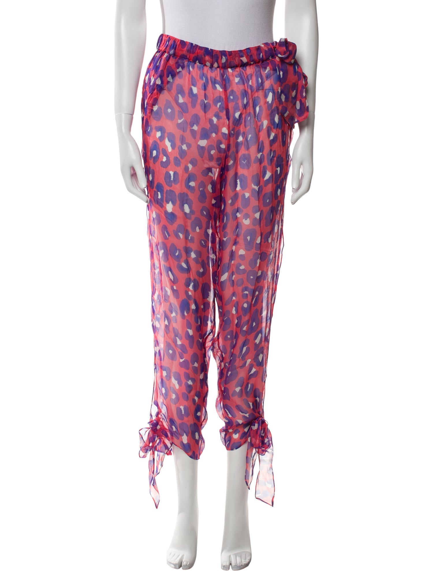 Diane von Furstenberg Animal Print Cover-Up