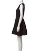 Diane von Furstenberg Crew Neck Mini Dress
