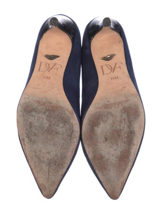 Diane von Furstenberg Suede Pumps