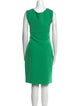 Diane von Furstenberg V-Neck Knee-Length Dress