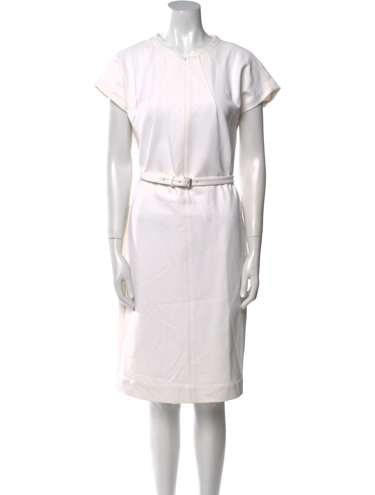 Diane von Furstenberg Crew Neck Knee-Length Dress