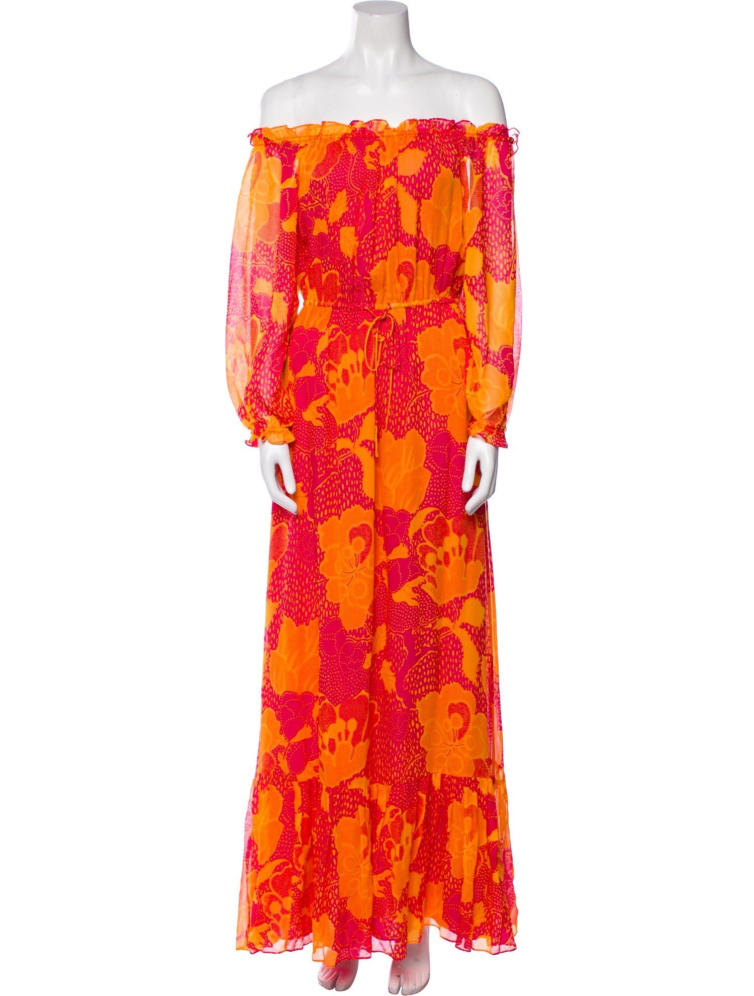 Diane von Furstenberg Silk Long Dress w/ Tags