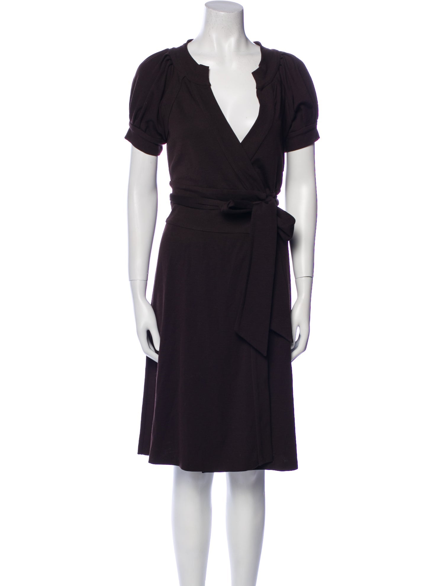 Diane von Furstenberg Wool Knee-Length Dress