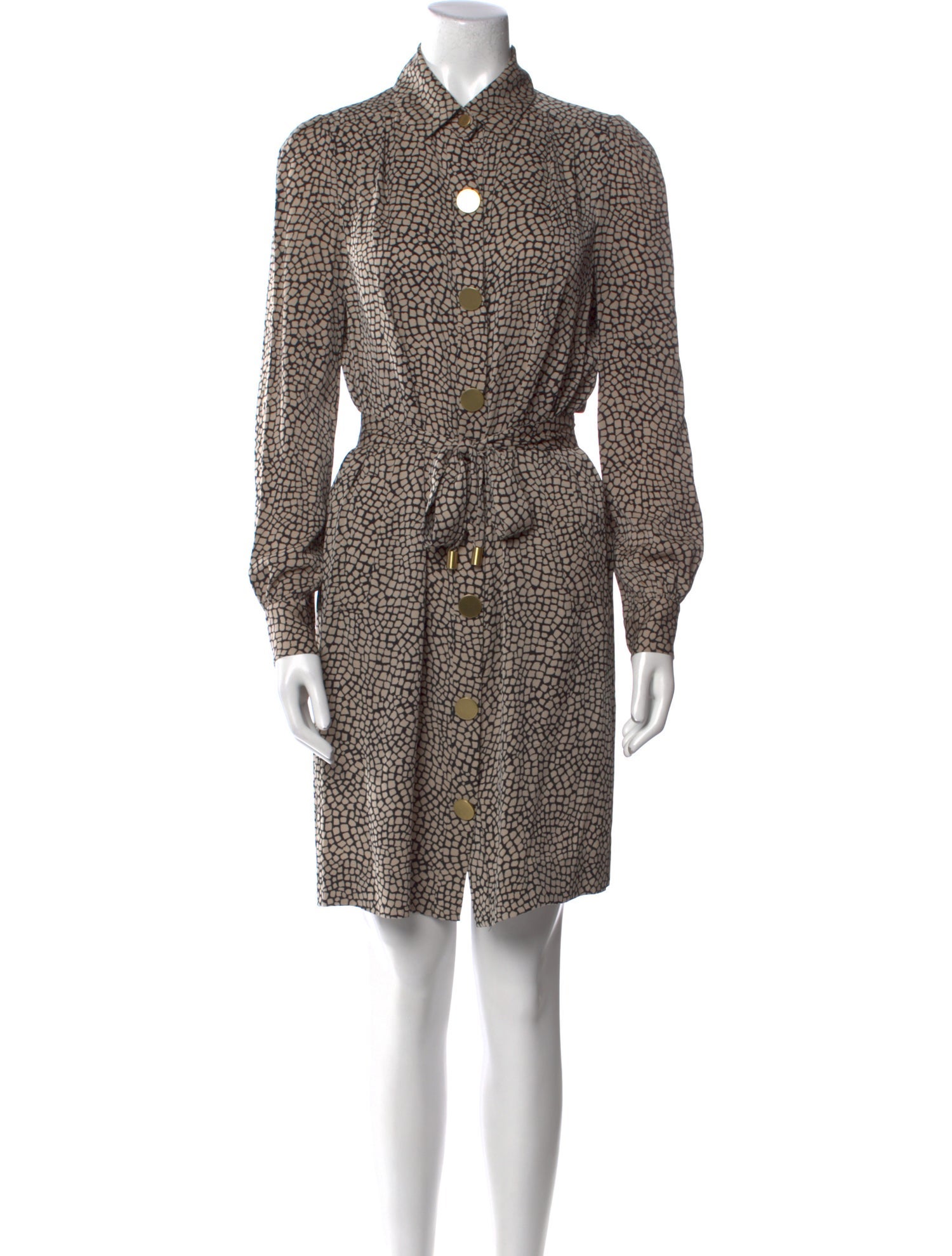 Diane von Furstenberg Silk Knee-Length Dress