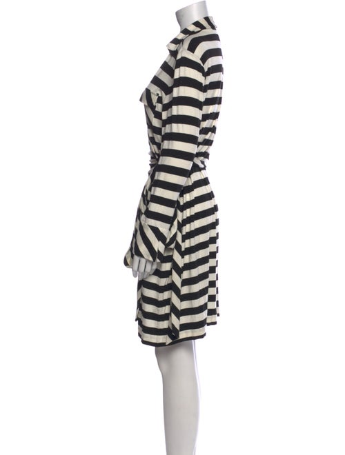 Diane von Furstenberg Striped Knee-Length Dress