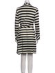 Diane von Furstenberg Striped Knee-Length Dress