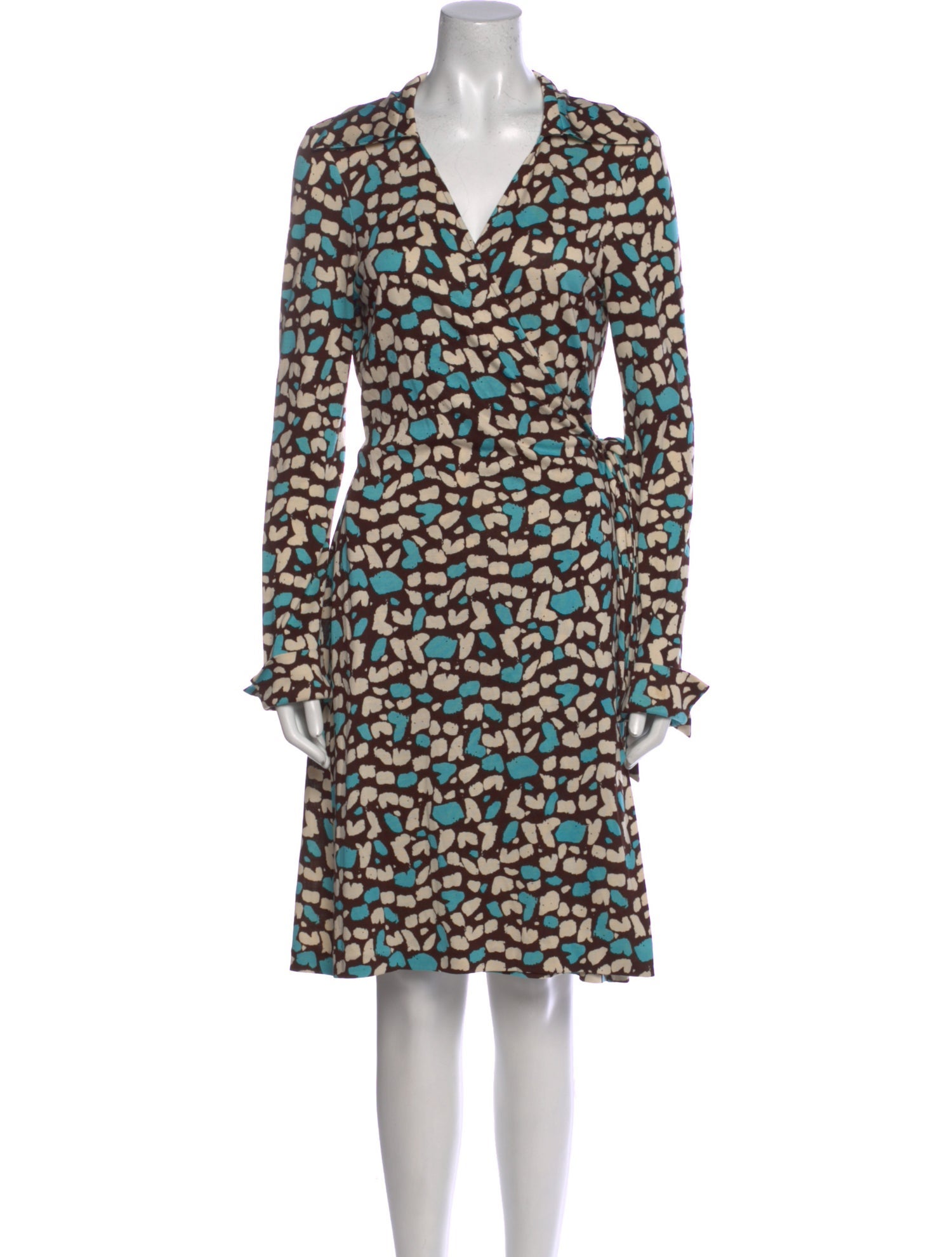 Diane von Furstenberg Silk Knee-Length Dress