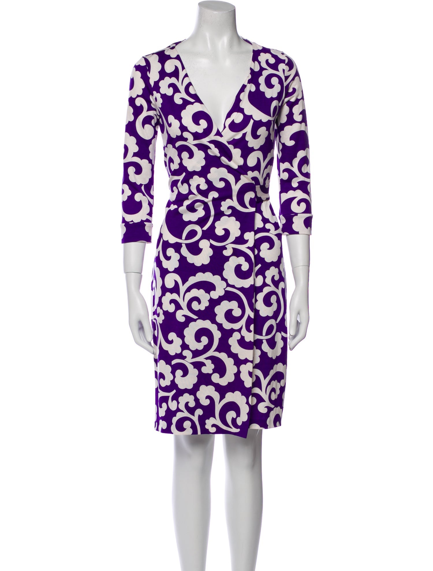 Diane von Furstenberg Silk Knee-Length Dress
