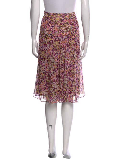 Diane von Furstenberg Printed Midi Length Skirt