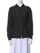 Diane von Furstenberg Silk Long Sleeve Button-Up Top