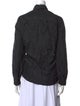 Diane von Furstenberg Silk Long Sleeve Button-Up Top