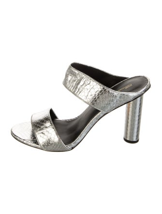 Diane von Furstenberg Leather Slides