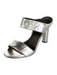 Diane von Furstenberg Leather Slides