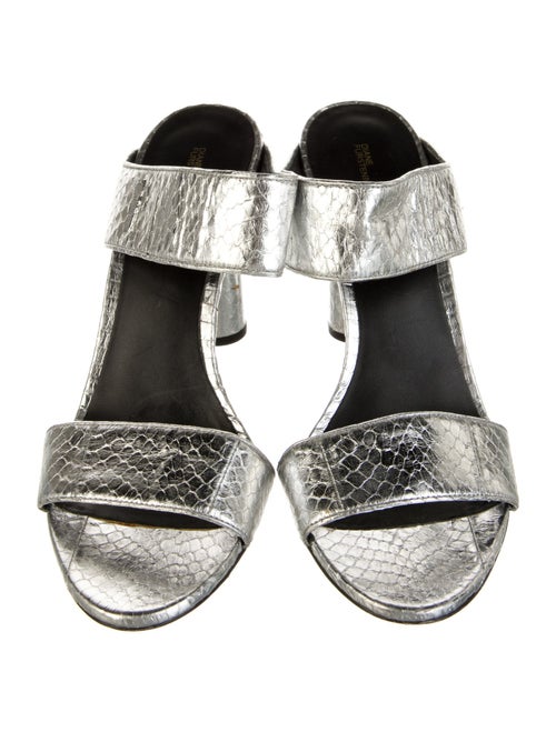 Diane von Furstenberg Leather Slides