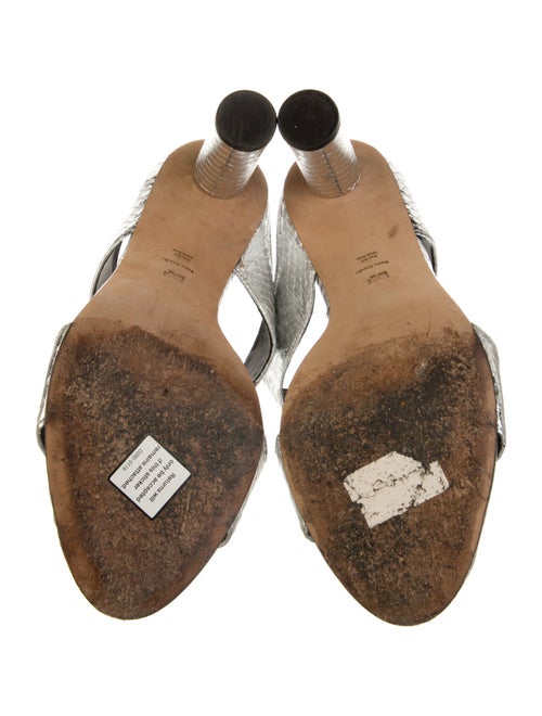 Diane von Furstenberg Leather Slides