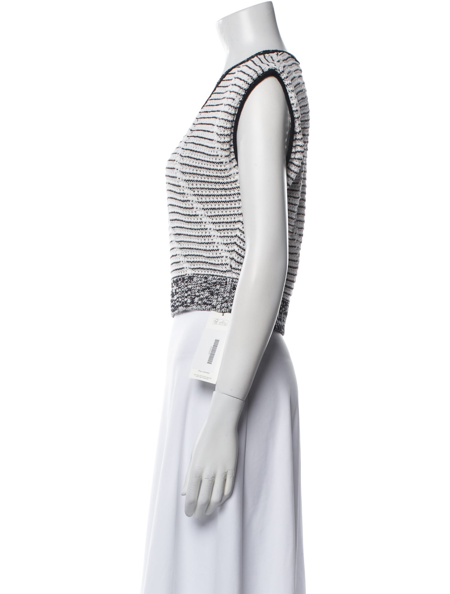 Diane von Furstenberg Silk Striped Sweater