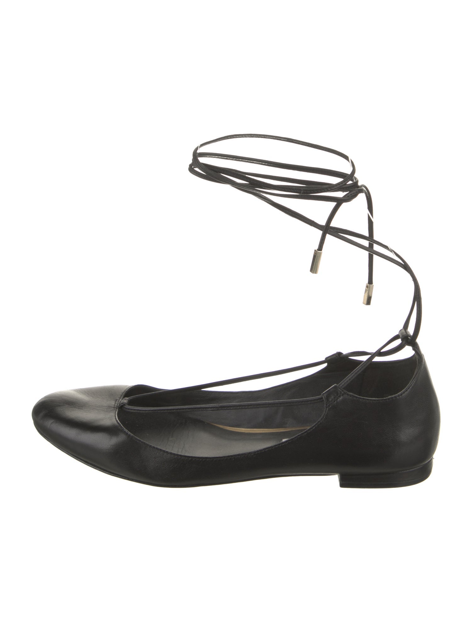 Diane von Furstenberg Leather Ballet Flats