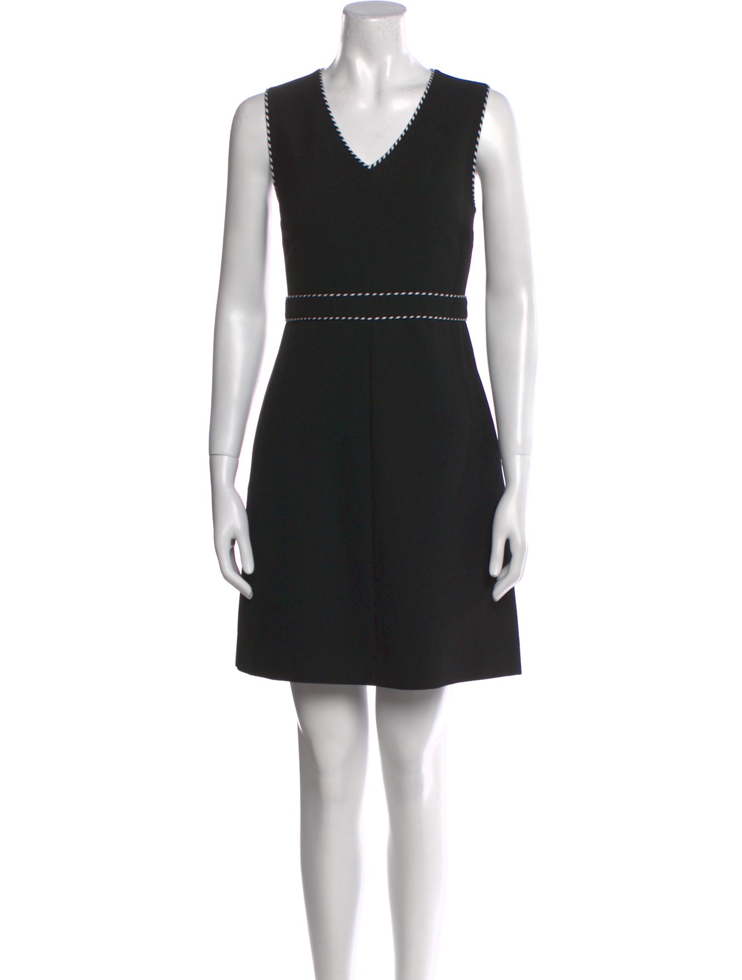 Diane von Furstenberg V-Neck Mini Dress