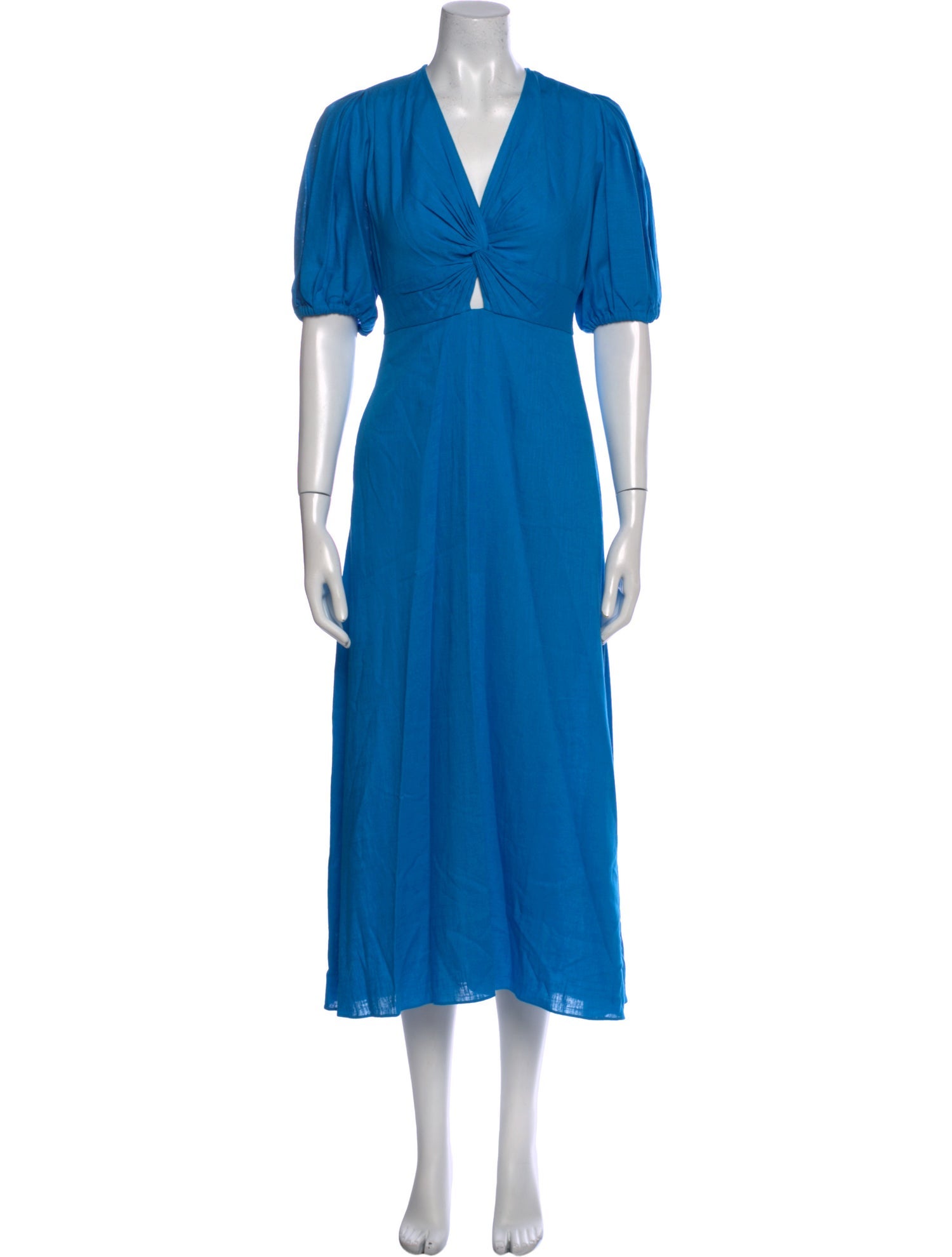 Diane von Furstenberg V-Neck Long Dress